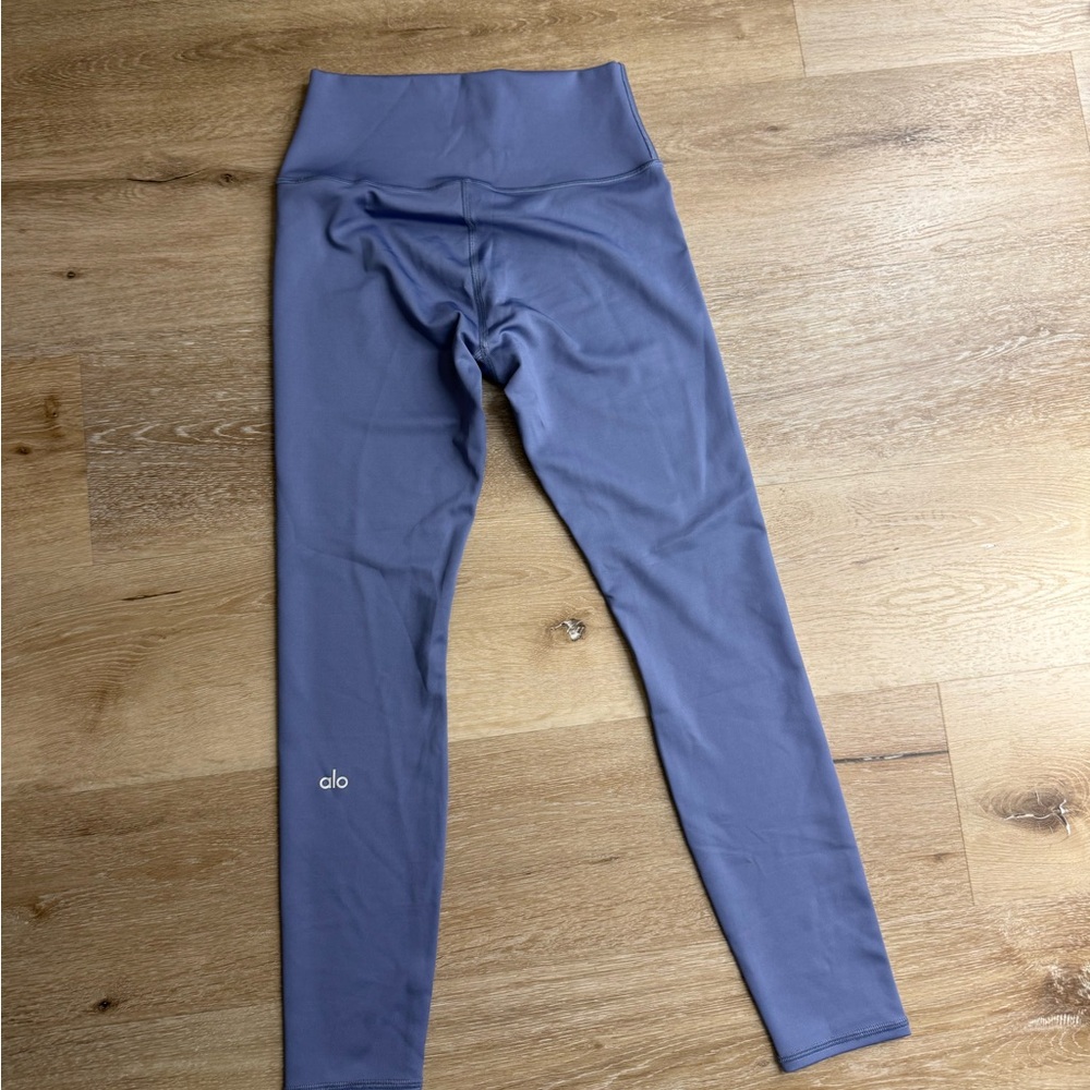 ALO Yoga High-Waist Leggings in Slate Blue